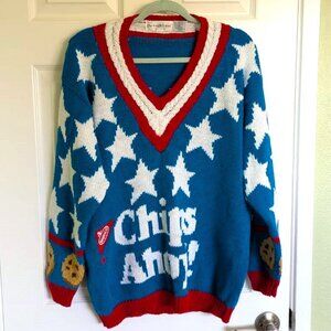 Vintage the eagle's eye Chips Ahoy! sweater size L